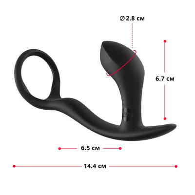 Main image for product index 2: Анальна пробка з ерекційним кільцем Fun Factory BOOTIE RING