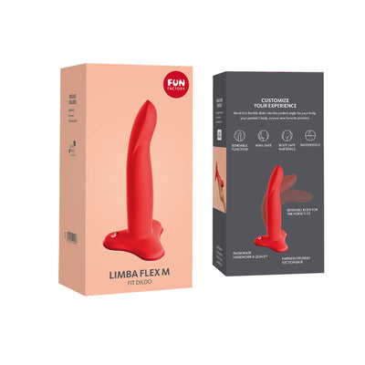 Фаллоимитатор Fun Factory LIMBA FLEX, гибкий, с эффектом памяти - фото 19