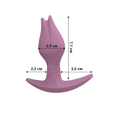 Анальная пробка Fun Factory BOOTIE FEM, в виде бутона - фото 6