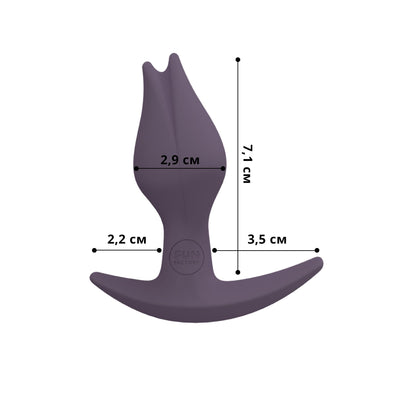Анальная пробка Fun Factory BOOTIE FEM, в виде бутона - фото 2