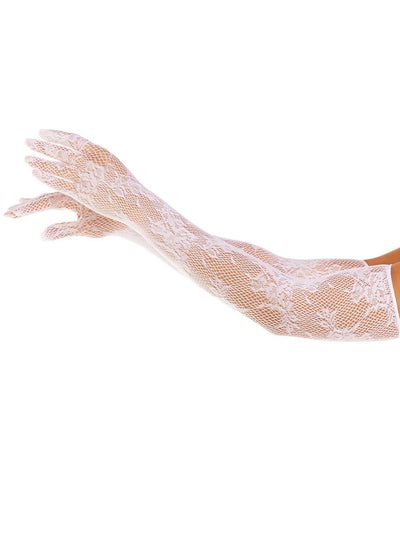 Main image for product index 1: Рукавички Leg Avenue Lace Opera Length Gloves