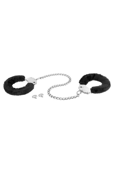 Main image for product index 3: Поножи Fetish Tentation Adjustable metal and fur ankle cuffs
