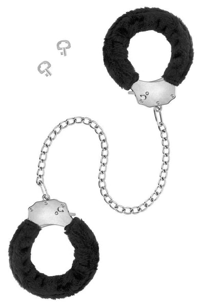 Main image for product index 1: Поножи Fetish Tentation Adjustable metal and fur ankle cuffs