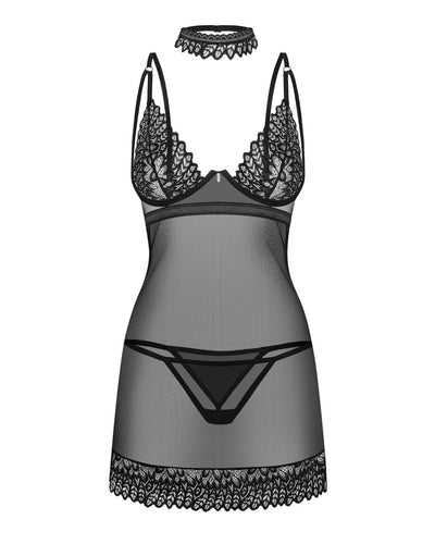 Main image for product index 8: Сорочка Obsessive Donarella chemise & thong