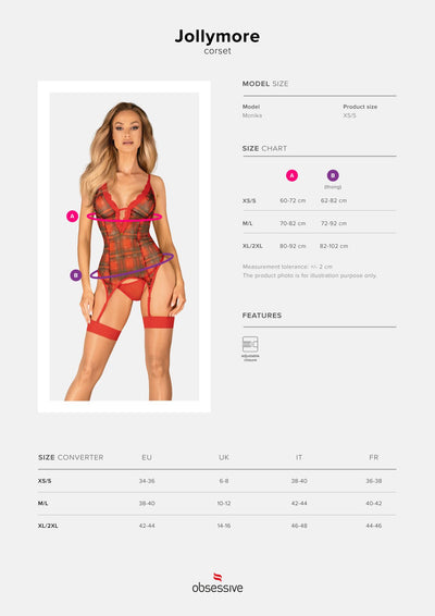 Main image for product index 5: Корсет Obsessive Jollymore corset