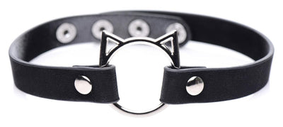 Чокер Master Series Kinky Kitty Ring Slim Choker - фото 1