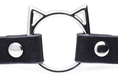 Чокер Master Series Kinky Kitty Ring Slim Choker - фото 3