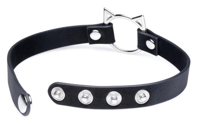 Чокер Master Series Kinky Kitty Ring Slim Choker - фото 2