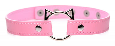 Чокер Master Series Kinky Kitty Ring Slim Choker - фото 5