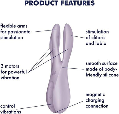 Main image for product index 13: Клиторальный вибратор Satisfyer Threesome 2