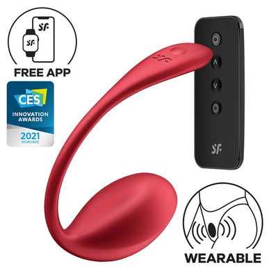 Віброяйце Satisfyer Shiny Petal Connect App - фото 1