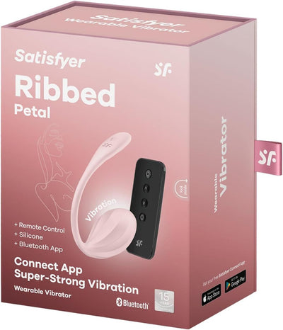 Main image for product index 7: Віброяйце Satisfyer Ribbed Petal Connect App