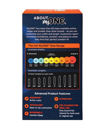 Main image for product index 2: Презервативы MyONE Extra Wide & Long
