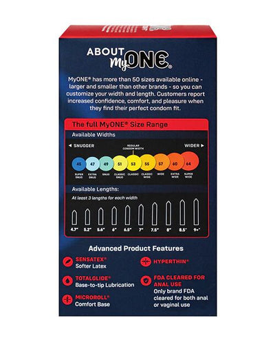 Main image for product index 2: Презервативы MyONE Super Wide & Long