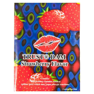 Main image for product index 1: Латексная салфетка Latex Dental Dams Strawberry