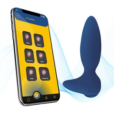 Main image for product index 9: Анальная вибропробка Adrien Lastic Little Rocket 2.0 + APP
