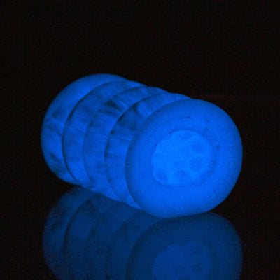 Мастурбатор ADDICTION Silicone Reversible Stroker – Glow in the Dark - фото 8