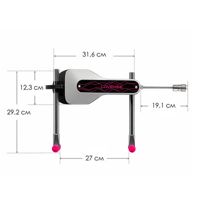 Міні-смарт секс-машина Lovense Mini Sex Machine - фото 3