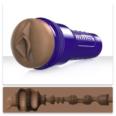 Main image for product index 8: Мастурбатор-вагіна Fleshlight Boost Bang, плаваючі кільця Turbo Tech