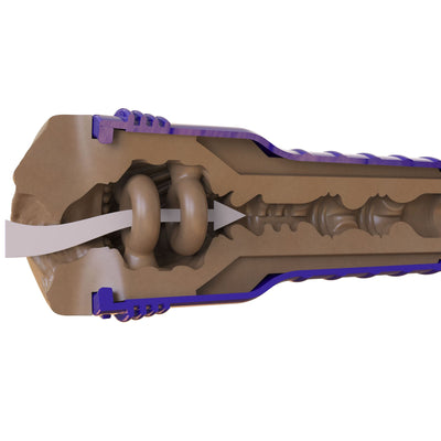 Main image for product index 12: Мастурбатор-вагіна Fleshlight Boost Bang, плаваючі кільця Turbo Tech