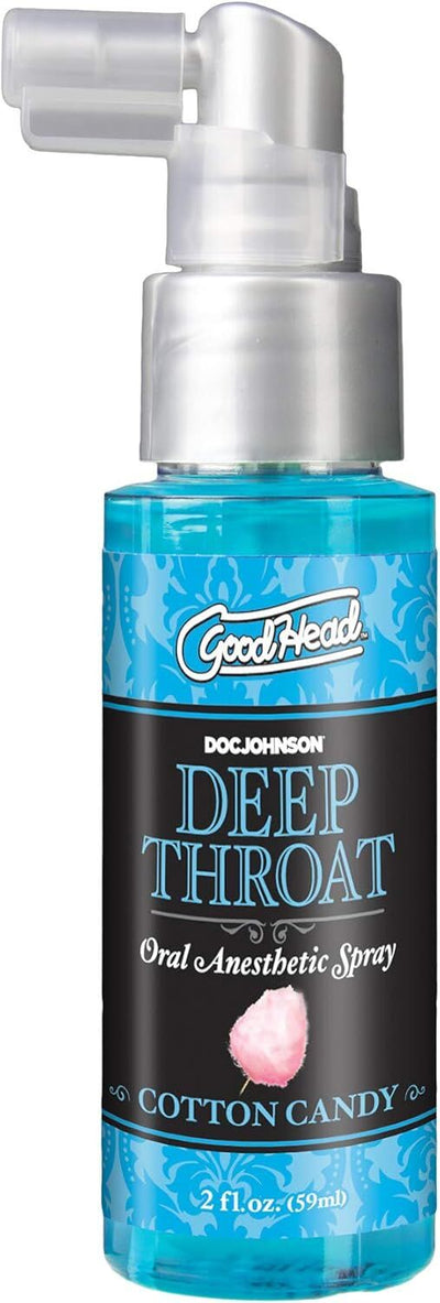 Main image for product index 1: Спрей для минета Doc Johnson GoodHead DeepThroat Spray – Cotton Candy для глубокого минета