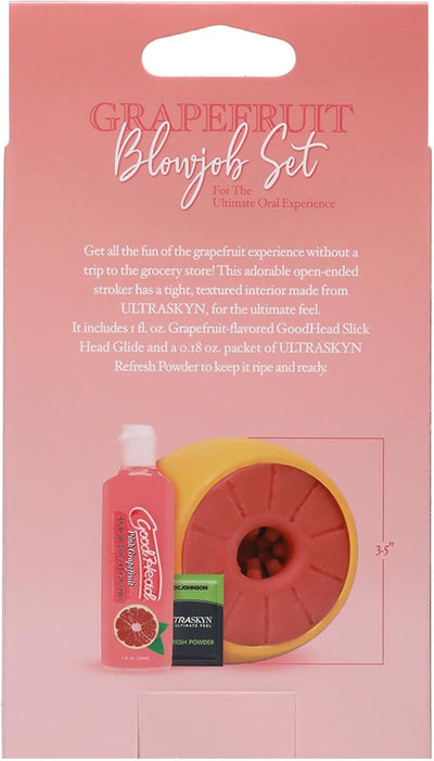 Main image for product index 7: Набор для минета Doc Johnson GoodHead Grapefruit Blowjob Set