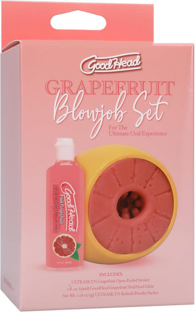 Main image for product index 5: Набор для минета Doc Johnson GoodHead Grapefruit Blowjob Set