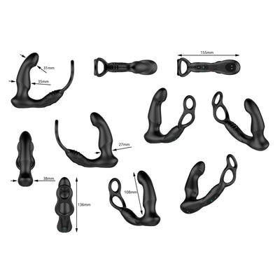 Main image for product index 5: Стимулятор простаты Nexus SIMUL8 Wave Edition с эрекционным кольцом