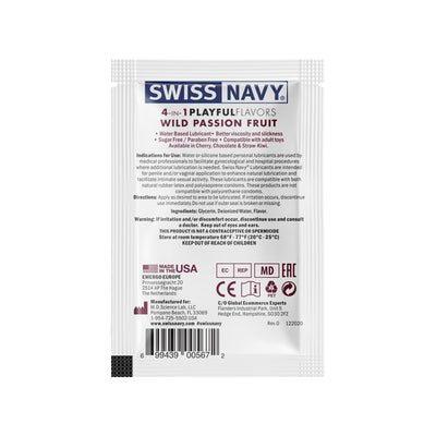 Main image for product index 2: Пробник Swiss Navy 4 in 1 Wild Passion Fruit