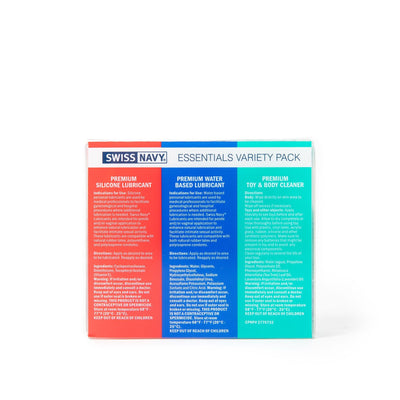 Main image for product index 4: Набор Swiss Navy Essentials Variety Pack