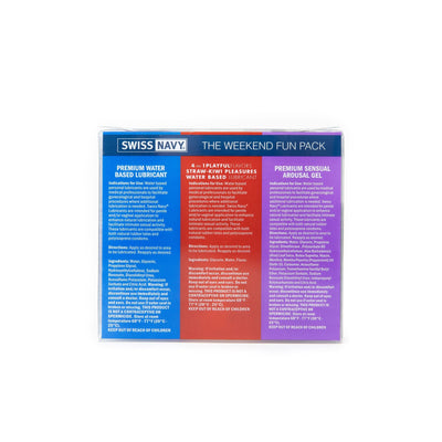 Main image for product index 4: Набор Swiss Navy Weekend Fun Pack