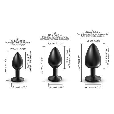 Main image for product index 12: Анальная пробка Dorcel ONIX PLUG
