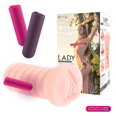Main image for product index 3: Мастурбатор-вагина Kokos Lady Vibe