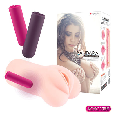 Main image for product index 3: Мастурбатор-вагина двухслойный Kokos Sandara Vibe