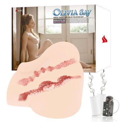 Main image for product index 4: Мастурбатор Kokos OLIVIA SAY два входа: вагина и попка