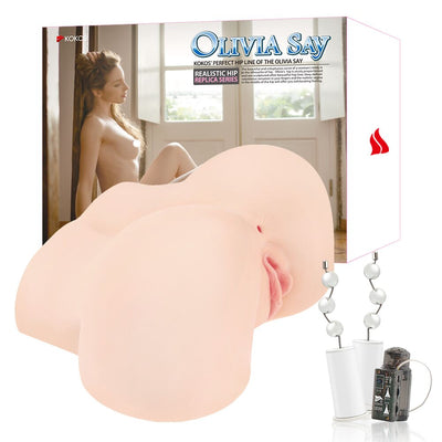 Main image for product index 3: Мастурбатор Kokos OLIVIA SAY два входа: вагина и попка