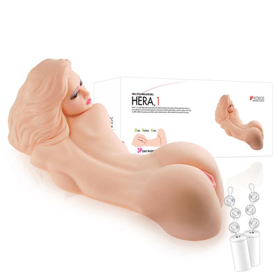 Main image for product index 7: Мастурбатор Kokos Hera 1 2WayPlus з функцією масажу