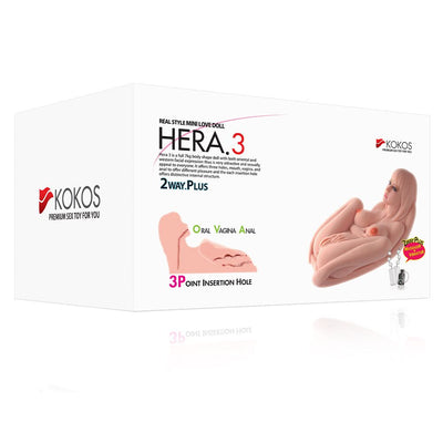 Main image for product index 9: Мастурбатор Kokos Hera 3 2WayPlus з функцією масажу