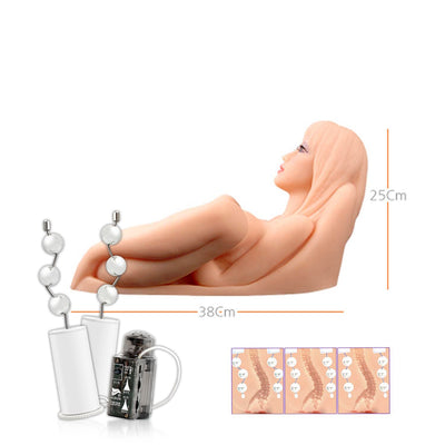 Main image for product index 6: Мастурбатор Kokos Hera 3 2WayPlus з функцією масажу