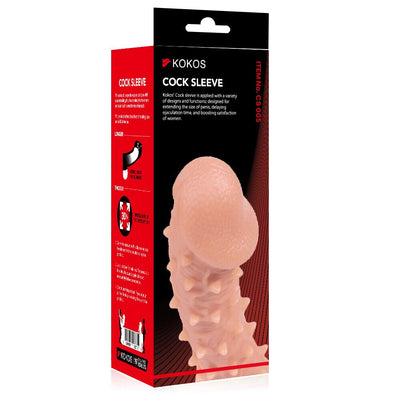 Насадка на член Kokos Cock Sleeve CS 005 - фото 3