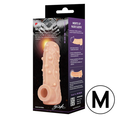 Main image for product index 3: Насадка на член Kokos Nude Sleeve NS 002
