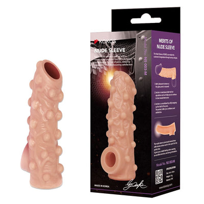 Main image for product index 3: Насадка на член Kokos Nude Sleeve NS 003