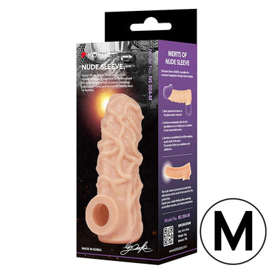 Main image for product index 3: Насадка на член Kokos Nude Sleeve NS 004