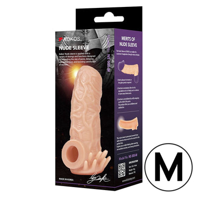 Main image for product index 3: Насадка на член Kokos Nude Sleeve NS 005