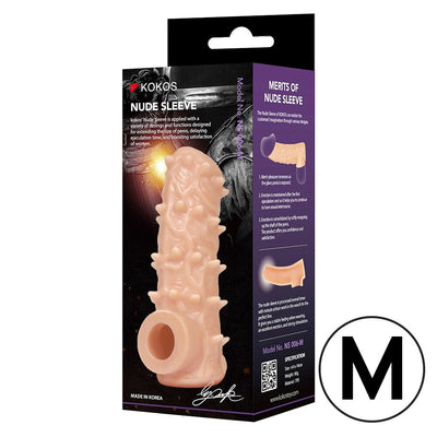 Main image for product index 3: Насадка на член Kokos Nude Sleeve NS 006