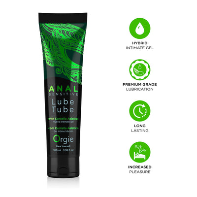 Main image for product index 3: Анальная смазка Orgie Lube Tube Anal Sensitive, водная основа, имитация силикона