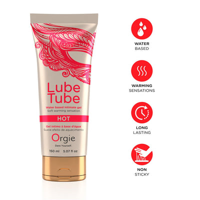 Main image for product index 3: Лубрикант на водній основі Orgie Lube Tube Hot