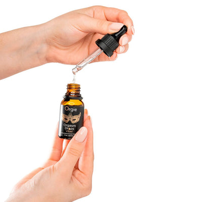 Main image for product index 2: Збуджувальні краплі для клітора Orgie Orgasm Drops Vibe!, ефект вібрації