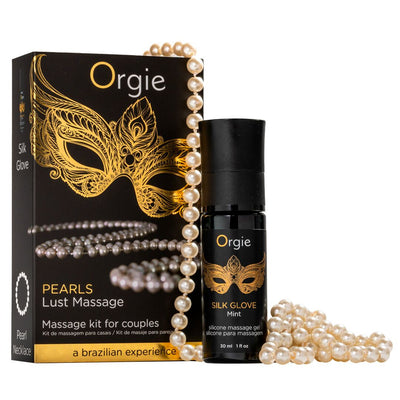 Main image for product index 1: Набор для жемчужного массажа Orgie – Pearls Lust Massage, силиконовый гель, ожерелье