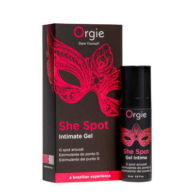 Main image for product index 1: Гель для стимуляции точки G Orgie She Spot Intimate Gel, эффект вибрации